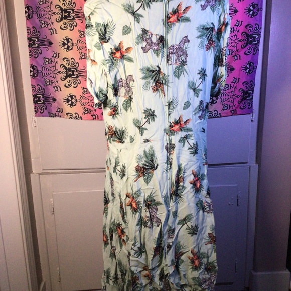 Hell Bunny Safari Dress - Picture 2 of 9